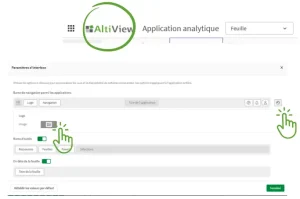 Qlik Cloud logo personnalisé