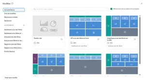 Nouveauté Qlik Sense mai 2026 - Modèle de feuilles