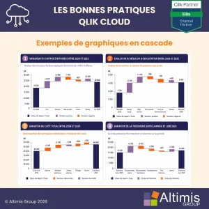 4 exemples de graphique en cascade dans Qlik Sense