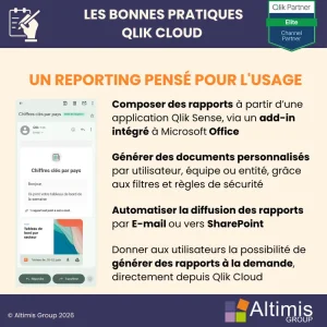 Qlik reporting service, générer des documents, automatiser l'envoi d'email
